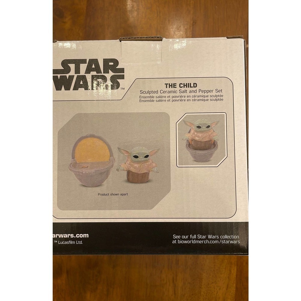 Disney The Mandalorian The Child salt and pepper shaker set - Picture 3 of 3